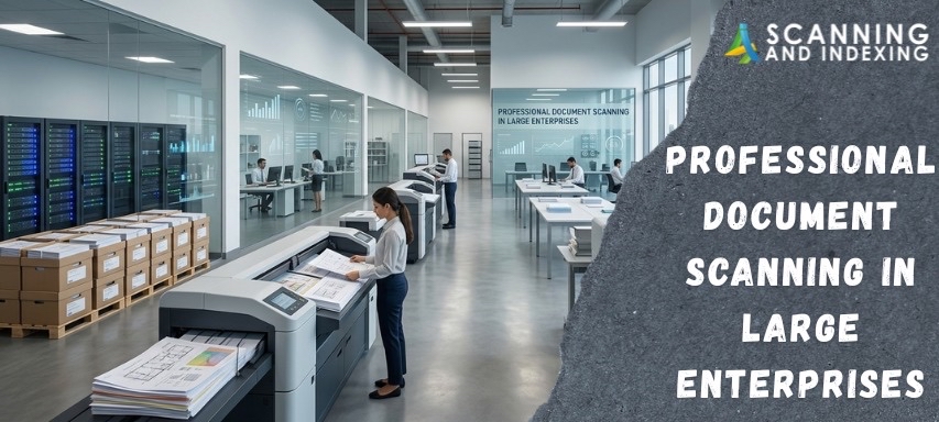 Best Professional Document Scanning Services in UAE for Large Enterprises 